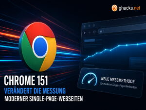 Chrome 151 verändert die Messung moderner Single-Page-Webseiten