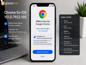 Chrome für iOS erhält stabiles 151er-Update