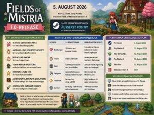 Fields of Mistria erreicht den 1.0-Release auf Steam