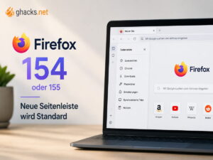 Firefox 154 oder 155 soll neue Seitenleiste zum Standard machen