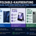 Foldable-Kaufberatung: Fold8, Flip8 oder Pixel 11 Pro Fold