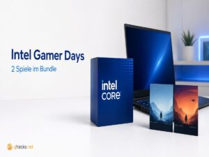 Intel Gamer Days 2026: Zwei große Spiele gibt es zum Hardware-Kauf