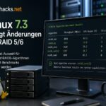 Linux 7.3 verbessert RAID-5/6-Auswahl per Benchmark
