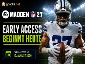 Madden NFL 27: Early Access beginnt heute um 20 Uhr