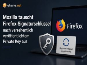 Mozilla tauscht Firefox-Signaturschlüssel nach Private-Key-Panne aus