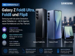 Galaxy Z Fold8 Ultra bringt Samsungs Foldables auf KI-Kurs