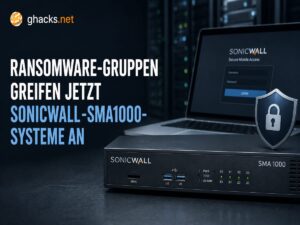 SonicWall SMA1000: Ransomware nutzt zwei kritische VPN-Lücken aus