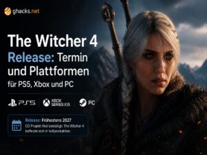 The Witcher 4 Release: Termin und Plattformen für PS5, Xbox und PC
